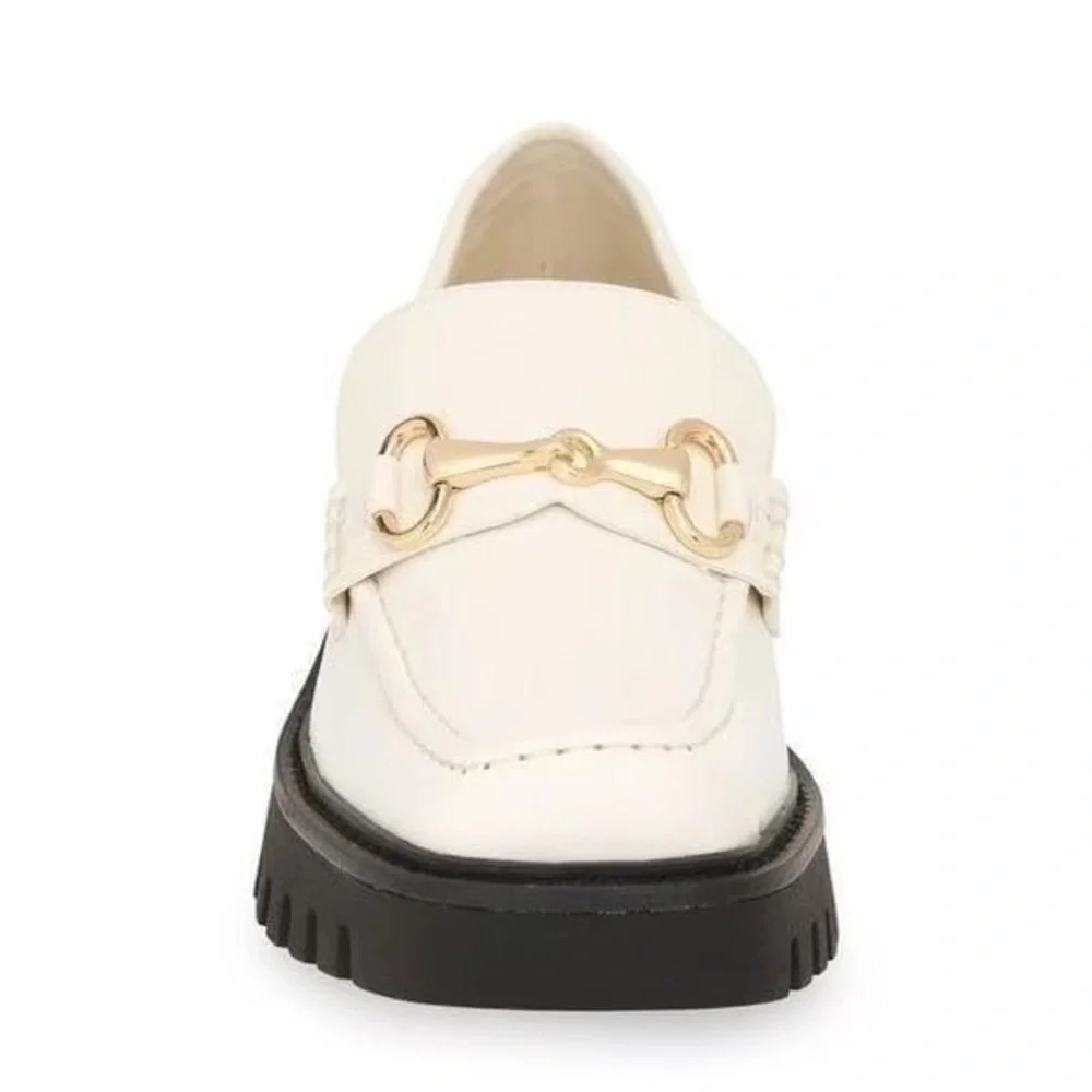 Open Edit Heather Platform Bit Loafers Sz 7.5 - Picture 2 of 12